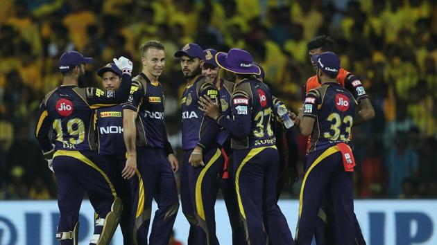 Tom Curran got the wicket of Watson as KKR fought back. (BCCI) 