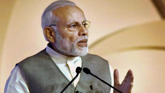 Prime Minister Narendra Modi speaks during the 16th International Energy Forum Ministerial, in New Delhi on Wednesday. (PTI Photo) Prime Minister Narendra Modi speaks during the 16th International Energy Forum Ministerial, in New Delhi on Wednesday. (PTI Photo)