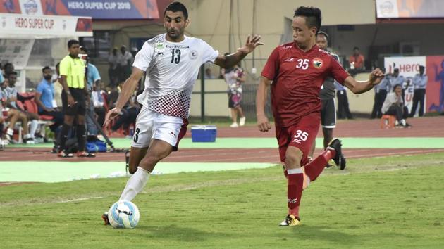 Mohun Bagan defeated Shillong Lajong 3-1 to enter the semi-finals of Super Cup.(HT Photo)