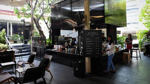 If you’re dying for a cup of coffee, you’ll feel right at home at this “death awareness” cafe, a macabre, Buddhist spin on the themed-cafe craze. Over a piping cuppa, visitors are urged to confront their own mortality -- and live better lives as a result. There are philosophy classes in one corner and desks to plan your funeral in another. (Lillian Suwanrumpha / AFP) If you’re dying for a cup of coffee, you’ll feel right at home at this “death awareness” cafe, a macabre, Buddhist spin on the themed-cafe craze. Over a piping cuppa, visitors are urged to confront their own mortality -- and live better lives as a result. There are philosophy classes in one corner and desks to plan your funeral in another. (Lillian Suwanrumpha / AFP)