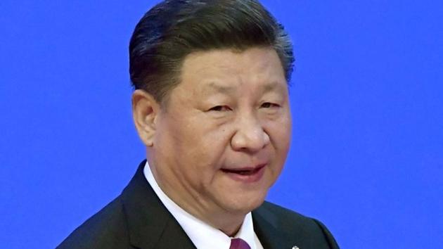 Chinese president Xi Jinping delivers a speech at an annual meeting of the Boao Forum for Asia in Boao, in the southern Chinese province of Hainan, on April 10, 2018.(Kyodo via Reuters) Chinese president Xi Jinping delivers a speech at an annual meeting of the Boao Forum for Asia in Boao, in the southern Chinese province of Hainan, on April 10, 2018.(Kyodo via Reuters)