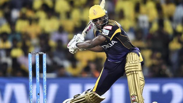 Andre Russell’s unbeaten 88 was not enough to prevent Kolkata Knight Riders losing their first game of IPL 2018. (PTI) Andre Russell’s unbeaten 88 was not enough to prevent Kolkata Knight Riders losing their first game of IPL 2018. (PTI)