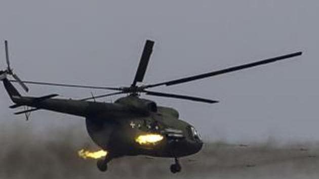 The Mi-8 helicopter belonging to Vostok airline crashed on a street in the city of Khabarovsk, Russia, at 11.30 am local time.(Representational Photo)