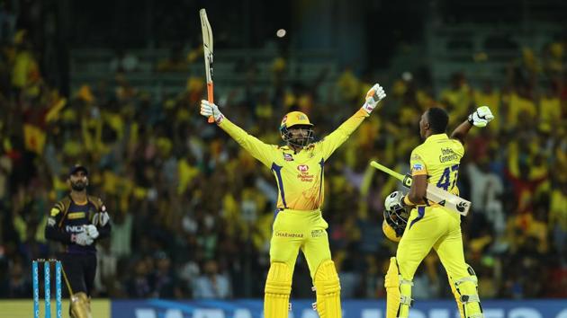 Ravindra Jadeja and Dwayne Bravo blasted 17 runs in the last over as CSK clinched a five-wicket win. (BCCI) 