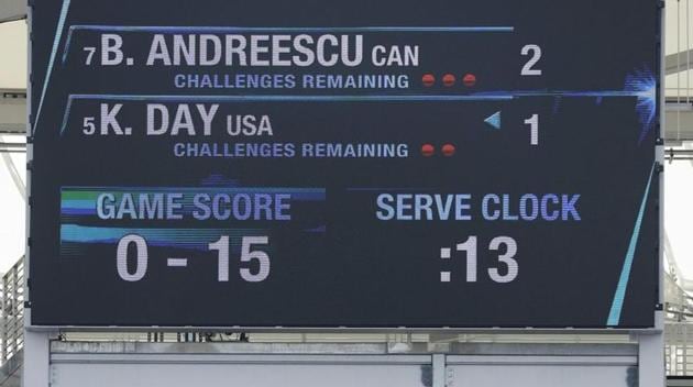 US Open 2018 tennis will use 25-second serve clocks and timed warm-up during the main draw of the tournament.(Getty Images)