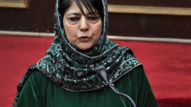 Jammu and Kashmir chief minister Mehbooba Mufti has assured her government will not allow the law to be obstructed and justice will be delivered in the rape and murder of an eight-year-old girl in Kathua district.(PTI File Photo)