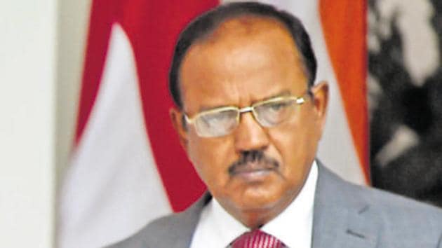 National Security Advisor Ajit Doval(Ajay Aggarwal/HT File Photo)