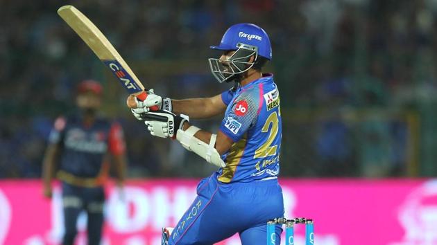 Skipper Ajinkya Rahane scored 45 off 40 balls. (IPL) 