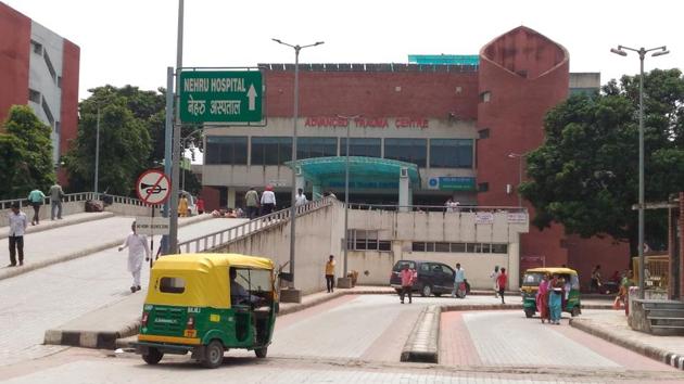Officials from the electricity department said it is the years-old electricity wiring in the Nehru building, which is the main reason behind sparking leading to fire incidents. (HT File) Officials from the electricity department said it is the years-old electricity wiring in the Nehru building, which is the main reason behind sparking leading to fire incidents. (HT File)