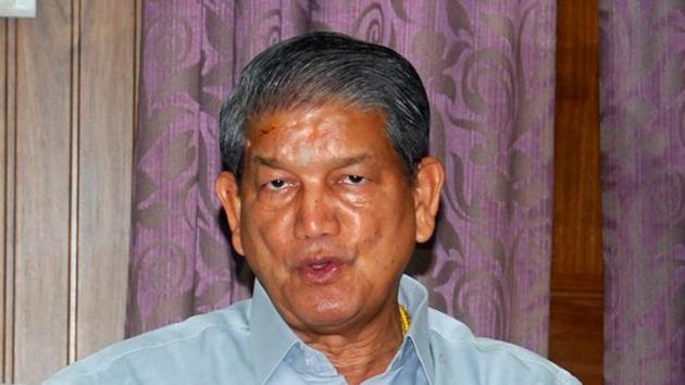 Former Uttarakhand chief minister Harish Rawat.(HT Photo)