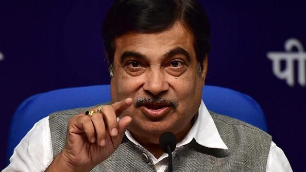 Nitin Gadkari said that the government plans to link almost 60 rivers to cut the dependence of Indian farmers on annual monsoon rainfall by irrigating croplands.(HT File Photo)