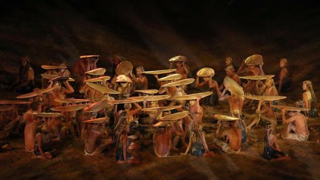 Artists perform during the opening ceremony of the Gold Coast 2018 Commonwealth Games on April 4, 2018. (Athit Perawongmetha / REUTERS)