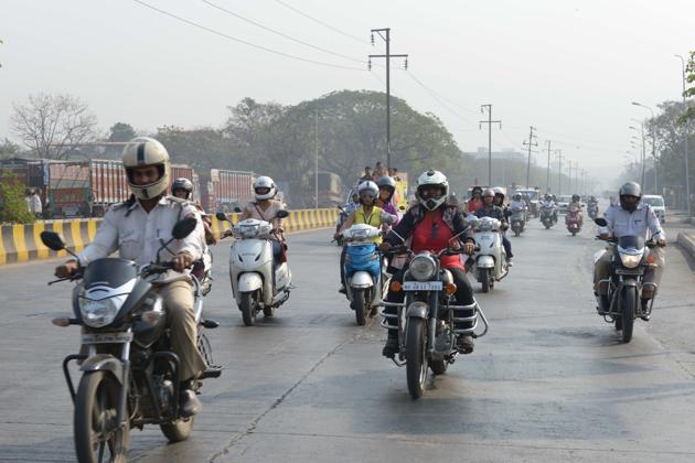 In last two years, Ahmednagar road has witnessed 20 accidents. (HT File Photo) In last two years, Ahmednagar road has witnessed 20 accidents. (HT File Photo)