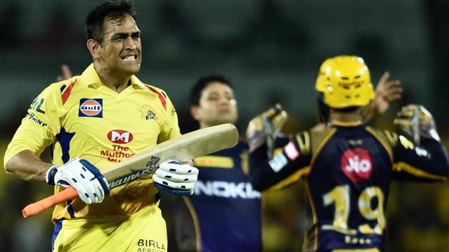 MS Dhoni has attempted big hits on 25% of the balls faced in this year’s Indian Premier League for Chennai Super Kings. (PTI) MS Dhoni has attempted big hits on 25% of the balls faced in this year’s Indian Premier League for Chennai Super Kings. (PTI)