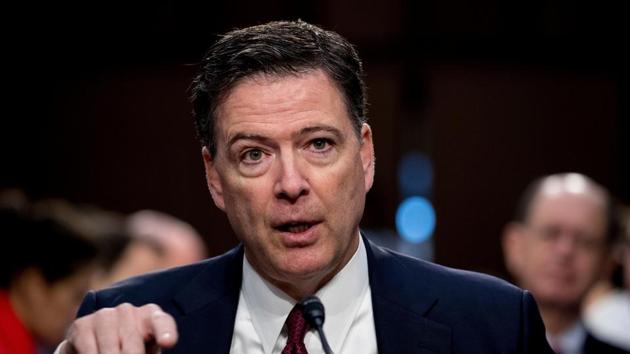 File photo of former FBI director James Comey.(AP photo)