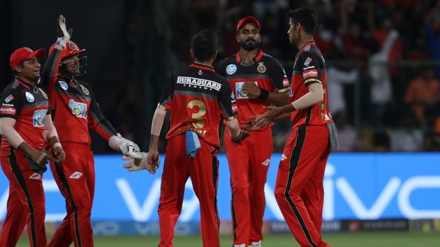 Sundar’s 2/22 ensured RCB restricted KXIP to 155 all out in 19.2 overs.  (BCCI) 