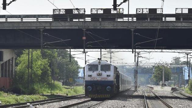 Despite trains having travelling an additional 74 million train km in 2017-2018 as compared to the last five years, accidents have remained at an all time low. (AJay Aggarwal/HT File Photo) Despite trains having travelling an additional 74 million train km in 2017-2018 as compared to the last five years, accidents have remained at an all time low. (AJay Aggarwal/HT File Photo)