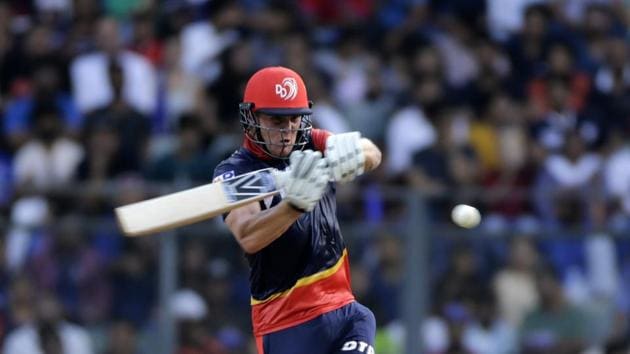 Jason Roy’s maiden fifty put Delhi Daredevils on course for a magnificent win over Mumbai Indians in the 2018 Indian Premier League contest in Mumbai. (AP) Jason Roy’s maiden fifty put Delhi Daredevils on course for a magnificent win over Mumbai Indians in the 2018 Indian Premier League contest in Mumbai. (AP)