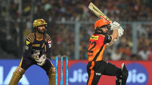 Kane Williamson‘s 50 helped Sunrisers Hyderabad beat Kolkata Knight Riders by five wickets. Get full cricket score and live updates of the IPL 2018 clash between Kolkata Knight Riders (KKR) and Sunrisers Hyderabad (SRH) here.(BCCI)