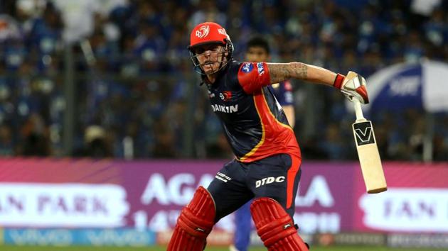 Jason Roy’s unbeaten 53-ball 91 helped Delhi Daredevils beat Mumbai Indians by seven wickets in an IPL 2018 match at the Wankhede stadium on Saturday. (BCCI )