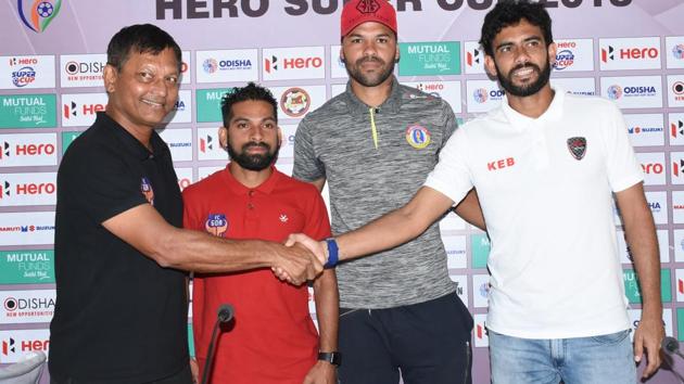 East Bengal face FC Goa in their Super Cup 2018 semifinal encounter in Bhubaneswar on Monday.(AIFF)