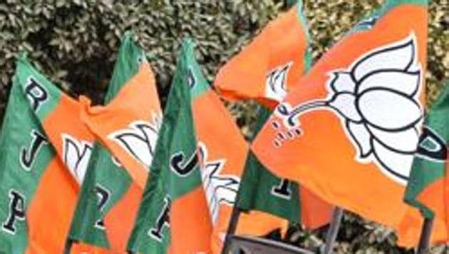 In the 100-member Uttar Pradesh Legislative Council, the BJP has just 13 members.(Mohd Zakir/HT File Photo) In the 100-member Uttar Pradesh Legislative Council, the BJP has just 13 members.(Mohd Zakir/HT File Photo)