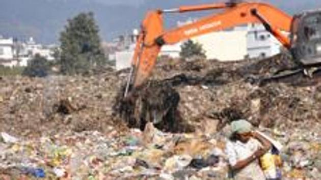 The trenching ground on Sahastradhara Road in Dehradun. The trenching ground has been shifted to Sheeshambara at Shimla bypass, but the local residents are protesting the establishment at the new site too. (HT File/ Vinay Santosh Kumar) The trenching ground on Sahastradhara Road in Dehradun. The trenching ground has been shifted to Sheeshambara at Shimla bypass, but the local residents are protesting the establishment at the new site too. (HT File/ Vinay Santosh Kumar)