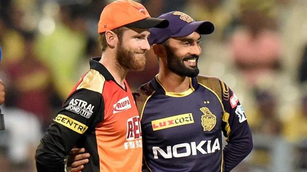 Sunrisers Hyderabad won the toss and decided to bowl first at the Eden Gardens. (PTI) Sunrisers Hyderabad won the toss and decided to bowl first at the Eden Gardens. (PTI)
