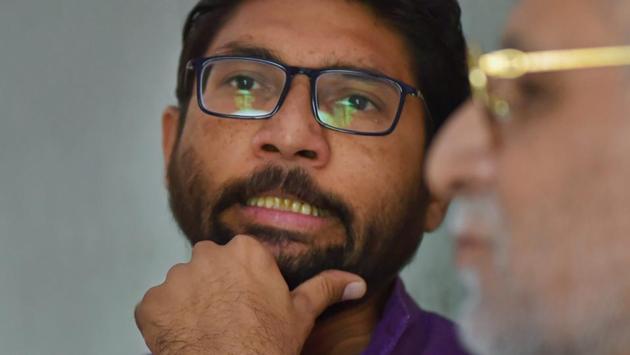 Gujarat MLA Jignesh Mevani claims he was ‘illegally detained’. (PTI) Gujarat MLA Jignesh Mevani claims he was ‘illegally detained’. (PTI)