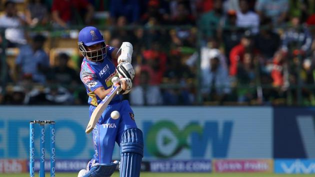 Rajasthan Royals began their innings with a flurry of boundaries hit by skipper Ajinkya Rahane (36 off 20).  (BCCI ) 