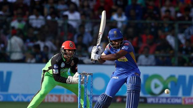 Samson then sent the RCB bowlers on a leather hunt hitting as many as 10 sixes and two fours. (BCCI ) 