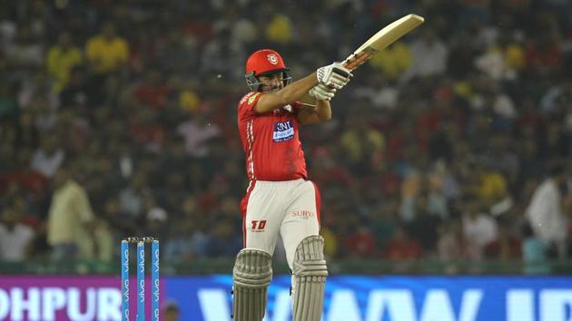 Karun Nair struck some lusty blows as Kings XI Punjab ended on 197/7 after the end of 20 overs.  (BCCI) 