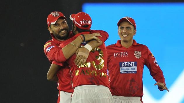 Kings XI punjab built the pressure and in the end, they neared a win despite some fireworks from MS Dhoni. (BCCI) 