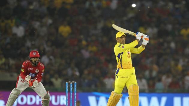 MS Dhoni and Ambati Rayudu shared a solid partnership to keep Chennai Super Kings in the hunt. (BCCI) 