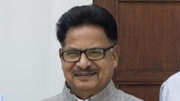 File photo of Congress spokesman PL Punia.(HT Photo)