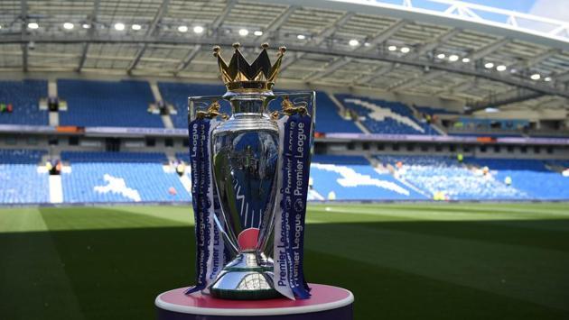 Manchester City will be awarded the Premier League trophy in the month of May. (AFP) Manchester City will be awarded the Premier League trophy in the month of May. (AFP)