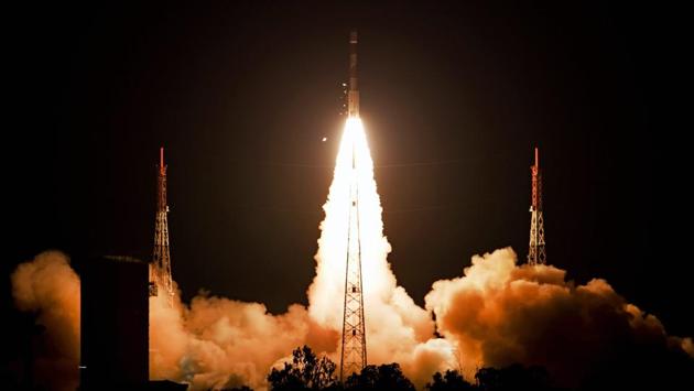 The Indian Space Research Organisation has successfully carried out the fourth and final orbit raising operations of navigation satellite IRNSS-1I. The operation took place at 9.05 pm on Sunday. The achieved orbit perigee height (nearest point to the earth) is 35,462.9 km and apogee height (farthest point to the earth) is 35,737.8 km. (ISRO / PTI File) The Indian Space Research Organisation has successfully carried out the fourth and final orbit raising operations of navigation satellite IRNSS-1I. The operation took place at 9.05 pm on Sunday. The achieved orbit perigee height (nearest point to the earth) is 35,462.9 km and apogee height (farthest point to the earth) is 35,737.8 km. (ISRO / PTI File)