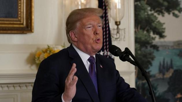 File photo of US President Donald Trump.(Reuters Photo)