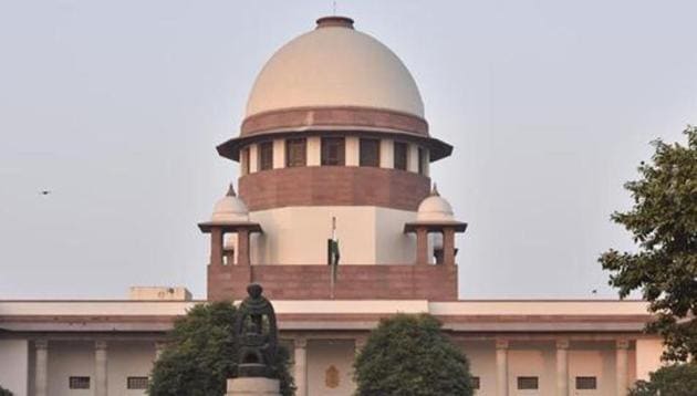 A view of Supreme Court in New Delhi, India.(HT File Photo)