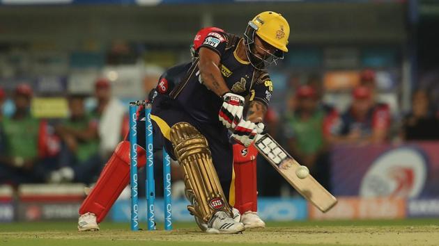 Nitish Rana then anchored the KKR innings and scored a crucial 59 to help them move towards a big total. 