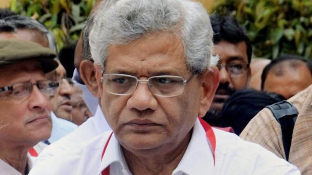 File photo of CPI(M) general secretary Sitaram Yechury. (PTI photo) File photo of CPI(M) general secretary Sitaram Yechury. (PTI photo)