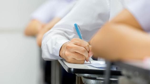 Candidates should check their details such as roll number, name, father’s name, category, name and address of examination centre allotted on their admit card.(Shutterstock) Candidates should check their details such as roll number, name, father’s name, category, name and address of examination centre allotted on their admit card.(Shutterstock)
