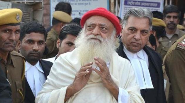 Asaram was arrested on August 31, 2013 and sent to the Jodhpur central jail.(HT File) Asaram was arrested on August 31, 2013 and sent to the Jodhpur central jail.(HT File)