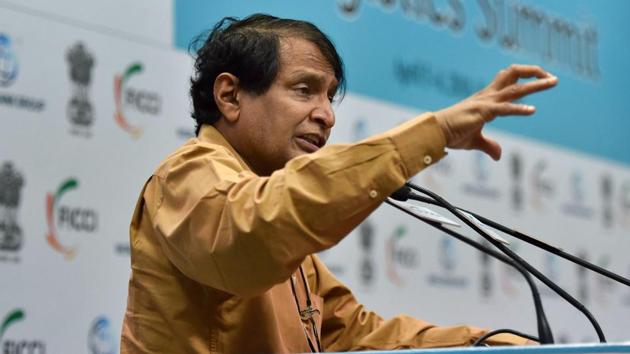 On the issue of imposing high duties on steel and aluminium by the US, commerce and industry minister Suresh Prabhu said India’s exports of these two commodities to America is not significant. (PTI/File Photo) On the issue of imposing high duties on steel and aluminium by the US, commerce and industry minister Suresh Prabhu said India’s exports of these two commodities to America is not significant. (PTI/File Photo)