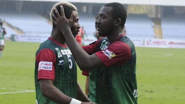 The winner of tie between Mohun Bagan and Bengaluru FC will play East Bengal in the 2018 Super Cup final. (HT PHOTO) The winner of tie between Mohun Bagan and Bengaluru FC will play East Bengal in the 2018 Super Cup final. (HT PHOTO)