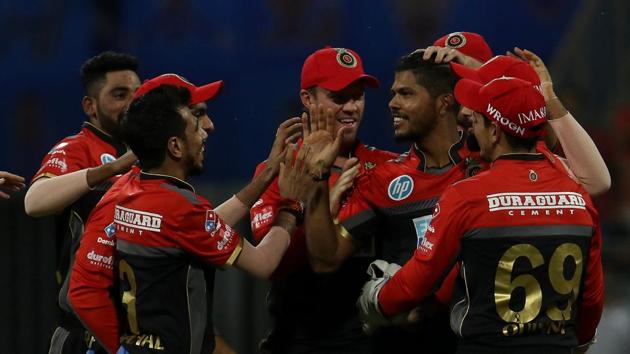 Umesh Yadav gave Royal Challengers Bangalore a great start by taking two wickets in two balls in his first over of the match. (BCCI)