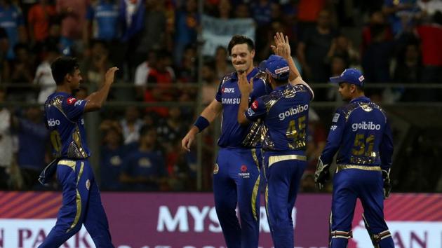 Mitchell McCleneghan got the massive wicket of Quinton de Kock for 19. (BCCI)