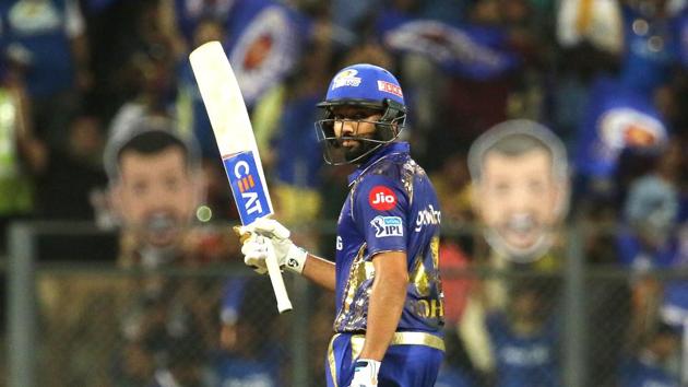 Rohit Sharma led from the front with a magnificent 94 as Mumbai Indians secured their first win in IPL 2018 with a 46-run win over Royal Challengers Bangalore. (BCCI)