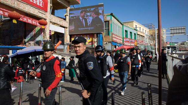 A senior US official says the United States would pursue sanctions on Chinese officials involved in a security crackdown in the region of Xinjiang if they were appropriate for designation under a new law targeting human rights offenders. (AP File Photo) A senior US official says the United States would pursue sanctions on Chinese officials involved in a security crackdown in the region of Xinjiang if they were appropriate for designation under a new law targeting human rights offenders. (AP File Photo)