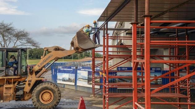 Even with more traffic, Hambantota is only handling about one ship a day -- not enough to even register on China Merchants’ own data showing cargo handling volumes for February.(Atul Loke/Bloomberg)